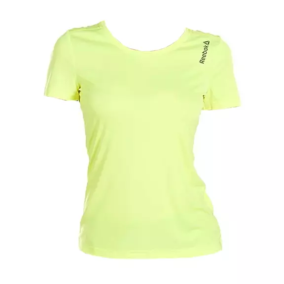 Reebok W Running Essentials Short Sleeve Tee (solar yellow)