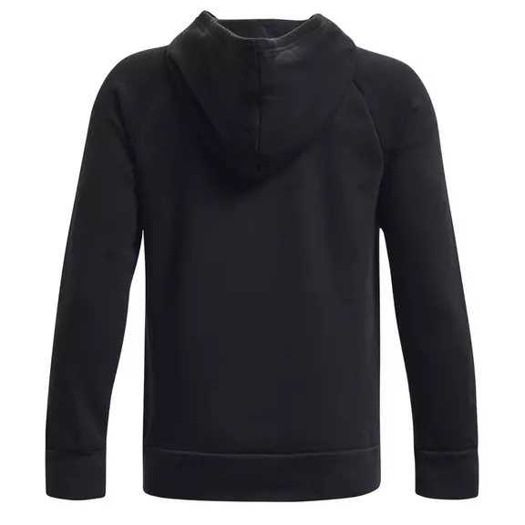 UA Boys' Rival Fleece Big Logo Hoodie "Black"