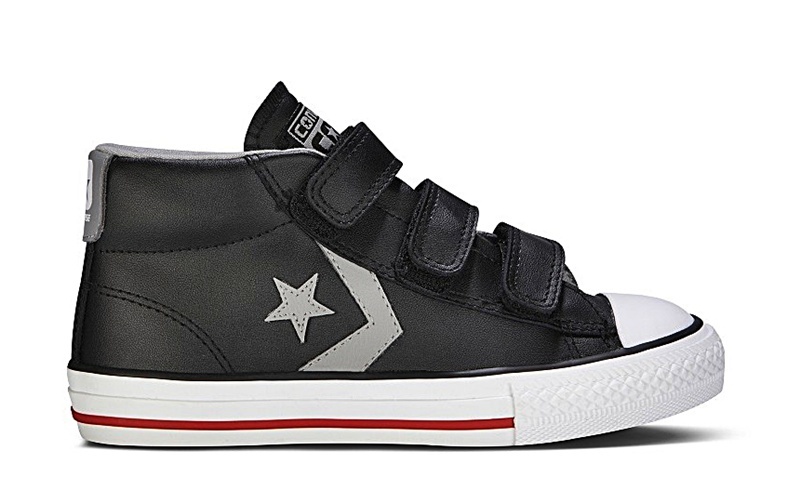 Converse star shop player gris niño