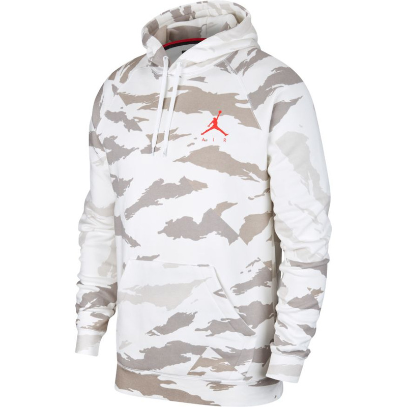 Jordan Jumpman Fleece Pullover Hoodie white camo