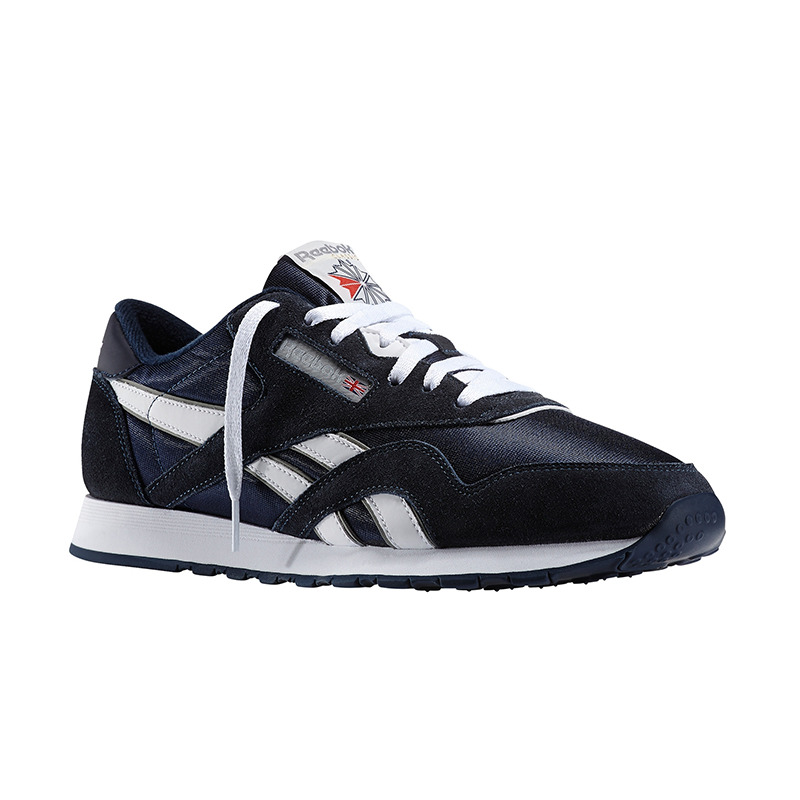 reebok classics nylon navy