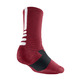 Calcetines Nike Hyper Elite Basket Crew (661/rojo oscuro/blanco)