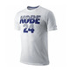 Camiseta Kobe 24 Pattern (100/blanco/azul)