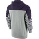 Nike Sudadera Basket Capucha Heritage Full-Zip (507/gris/purple)