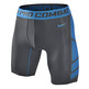 Nike Pro Combat Hypercool 2.0 Compression 6" (062/negro/azul)