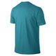 Camiseta Nike "The Swoosh Net" (372/tropical teal/navy/blanco)