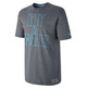 LeBron Deny & Conquer Camiseta (091/gris/azul)