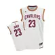 Adidas Camiseta Réplica Lebron James Cavaliers (blanco/burdeos)