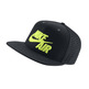 Gorra Nike Air Pro Perf  (010/negro/blue/volt)