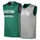 Adidas NBA Camiseta Boston Celtics Winter Hoops Rev (verde/gris)