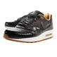 Air Max 1 FB Woven "Black and Leopard" (001/negro/leopardo/oro)