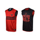 Adidas Camiseta NBA Bulls Summer Run Reversible (rojo/negro)