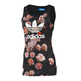 Adidas Original Camiseta Logo Tank Top Mujer (negro)