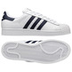 Adidas Superstar II  (blanco/marino)