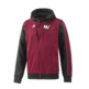 Adidas Sudadera Capucha Full-Zip Miami Heat (granate/negro)