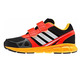 Adidas Zapatillas Niño Hyperfast CF (negro/naranja/amarillo)