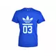 Adidas Originals Camiseta 3-Stripes Trefoil (azul/blanco)