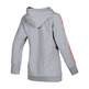 Adidas Sudadera Mujer Essentials Batwing FZ (gris/naranja Fluor)