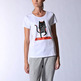 Adidas Performance Camiseta Yoga Cat (blanco/negro)