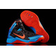 Nike Zoom Hyperquickness "Thunder" (006/negro/royal/naranja)