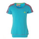 Adidas Camiseta YG Reinvented (turqueza/rosa)