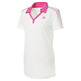 Adidas Polo Mujer Response Tennis (blanco/rosa)