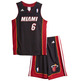 Pack Lebron James Miami Niño (negro/rojo)