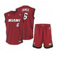 Pack Lebron James Heat Niño (rojo/blanco)