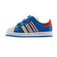 Adidas Superstar 2 CMF Inf (azulcielo/rojo/naranja/ama)