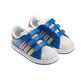 Adidas Superstar 2 CMF Inf (azulcielo/rojo/naranja/ama)