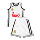 Pack Niño Real Madrid Basket (blanco/negro)