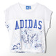 Adidas Originals Camiseta Mujer London Logo (negro/azul)