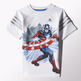 Adidas Marvel Conjunto Niño Avenger Capitan America (blanco/rojo/gris/azul)