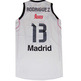 Camiseta Sergio Rodríguez Real Madrid Basket 2014 (blanca)