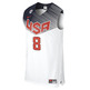 Camiseta Réplica Paul George #8# USA 2014 (102/blanco/navy/red)