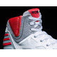 Adidas AdiZero Rose 2.5 (blanco/gris/rojo)