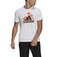 Adidas AEROREADY Vacation Sunset Logo Graphic Tee