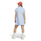 Adidas ALL-OVER Graphic Polo Dress "Sky Blue"