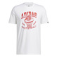 Adidas Basketball Aworld Hoops Graphic Tee "White"