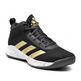 Adidas Cross Em Up 5 Kids Wide "Black Gold"