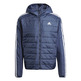 Adidas Essentials 3S  Hooded Hybrid Jacket "Blue"