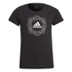 Adidas Junior Graphic Tee (Black)