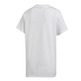 Adidas Originals Big Trefoil Oversize Tee W (White/Semiflashred)