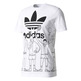 Adidas Originals Block Party Graphic Tee (white)