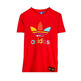 Adidas Originals Mono Color Trefoil Pharrell Williams (roja)