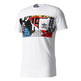 Adidas Originals Camiseta Panel Pocket (white/multicolor)