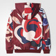 Adidas Originals Rita Ora Sweatshirt H "Art Games" (collegiate burgundy/white)