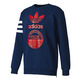 Adidas Originals Street Graphic Crew Sweatshirt (collegiate navy)