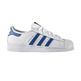 Adidas Originals Superstar Foundation C (blanc/bleu/or)