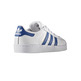 Adidas Originals Superstar Foundation C (blanc/bleu/or)